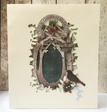 X-Cut / Docrafts Skjæring og preging sjablong for en Shadow Box Card, Forest