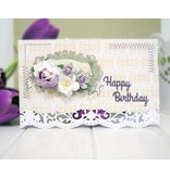 Spellbinders und Rayher Punching and embossing Template: Intricate Borders