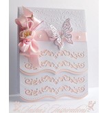 Spellbinders und Rayher Ponsen en embossing Template: Ingewikkelde Borders