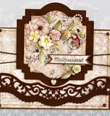 Spellbinders und Rayher Punzonatura e goffratura Template: intricato frontiere