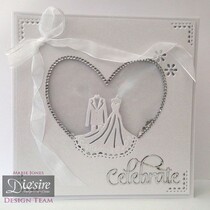 Estampagem e gravação estêncil de Diesire, pares do casamento