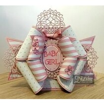 Stempling og Prægeskabelon af Diesire, romantiske Swirls