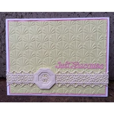 Creative Expressions Ponsen en embossing stencil filigraangrens