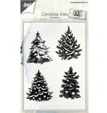 Joy!Crafts und JM Creation Transparent stempel: Lysende juletrær