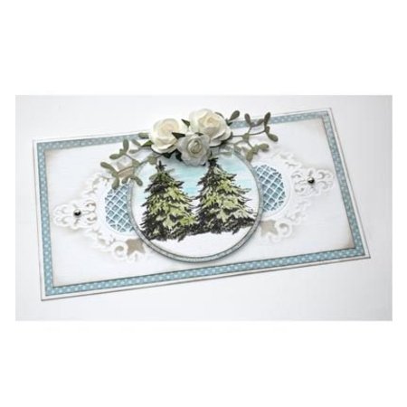 Joy!Crafts und JM Creation Transparent stamp: Fir trees