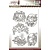Amy Design selos transparentes, temas de Natal