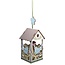 Objekten zum Dekorieren / objects for decorating 2 av tre birdhouse, 6x4,5cm