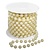 DEKOBAND / RIBBONS / RUBANS ... Tolle Perlenkette, 8 mm, Cremefarbe,