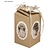 Dekoration Schachtel Gestalten / Boxe ... Plantilla, caja de regalo, de unos 10 cm de alto, 6 cm de ancho