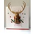 X-Cut / Docrafts Taglio muore decorativo, renne 3D Buste