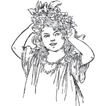 Marianne Design Stempel: "Vintage Ladies"