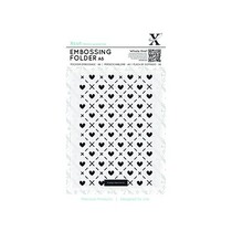 A6 emboss.templ, hearts and kisses