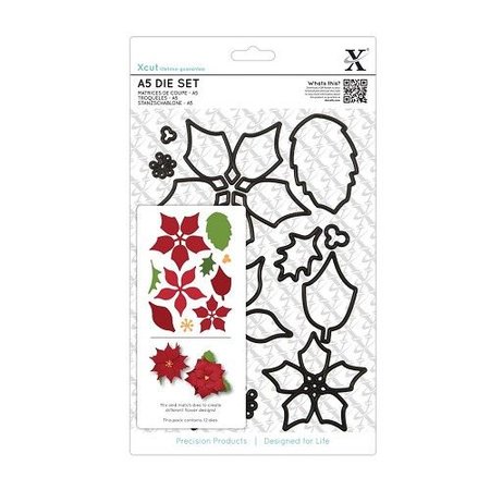 X-Cut / Docrafts Taglio muore decorativo, stella di Natale