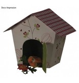 Dekoration Schachtel Gestalten / Boxe ... Skabelon, birdhouse