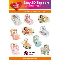 10 verschillende ontwerpen 3D baby
