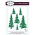 Creative Expressions Ponsen en embossing sjabloon: bomen