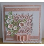 Creative Expressions Ponsen en embossing sjabloon: sierlijst