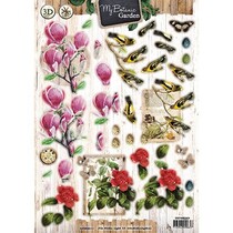 hoja A4 Gestantzte 3D