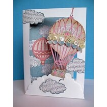 12% DI SCONTO! Stampaggio kit di modello per la progettazione 3D, mongolfiera d'epoca