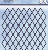 Yvonne Creations Punching and embossing templates: Trellis frame