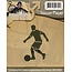 Amy Design Punching and embossing templates: Footballer