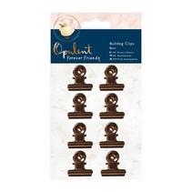 8 Clips copper color