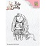 Nellie snellen Transparante stempels van de baby Knuffels Baby, Princess Rabbit