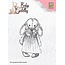 Nellie snellen Transparent Stempel, Baby Cuddles Baby, Cuddly girl