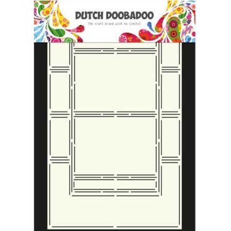 Dutch DooBaDoo A4 Plastik Schablone