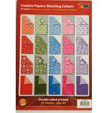 DESIGNER BLÖCKE  / DESIGNER PAPER bloco Designer A4, 20 folhas
