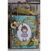 Joy!Crafts und JM Creation Troquelado y estampado en relieve plantilla: Diario