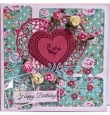 Joy!Crafts und JM Creation Punching and embossing template: Journal