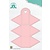 Nellie snellen Punching and embossing templates: box in the form of a triangle