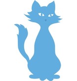 Marianne Design Ponsen en embossing sjabloon: Kitty