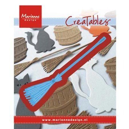 Marianne Design Punzonatura e modello di goffratura: Scopa