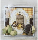 Marianne Design Perfuração e molde de estampagem: Vassoura