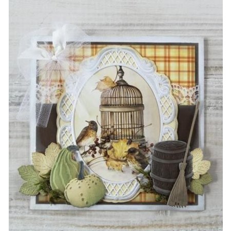 Marianne Design Perfuração e molde de estampagem: Vassoura