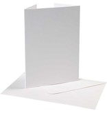 KARTEN und Zubehör / Cards Perlglanz Karte & Umschlag, Kartengröße 10,5x15 cm