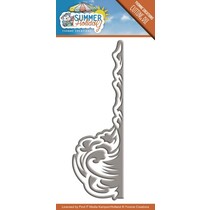 Punching and embossing template: a shaft (border)