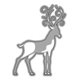 TONIC Punching and embossing template: 1 + 1 sled reindeer