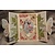 Studio Light Estampagem e stencil embossing: Frame das rosas decorativas e 2 |