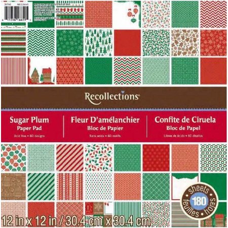 DCWV und Sugar Plum Designer bloco, 30,5 x 30,5 cm