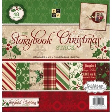 DCWV und Sugar Plum NYHED! Designer Block "Storybook Christmas"