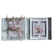 gøre bevægelige kort: presning og prægning stencil