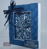 Die'sire Punzonado y estampado en relieve plantillas: Marco A6 con la estrella