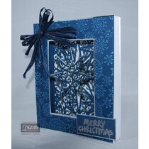 Punching and embossing templates: A6 frame with star