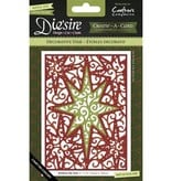 Die'sire Punching and embossing templates: A6 frame with star
