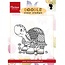 Marianne Design Transparant stempel: Doodle Turtle