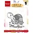 Marianne Design Transparent stamp: Doodle Turtle