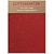 DESIGNER BLÖCKE  / DESIGNER PAPER Glitter cartón, 10 hojas, rojo